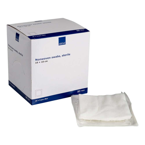 VLIESKOMPRESSEN steril 10x10 cm 4lagig