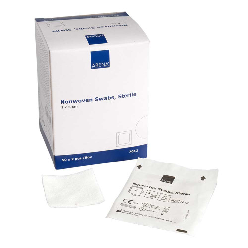 VLIESKOMPRESSEN steril 5x5 cm 4lagig