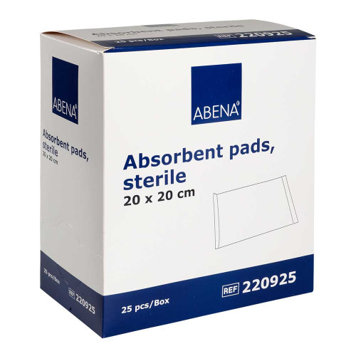 SAUGKOMPRESSEN steril 20x20 cm