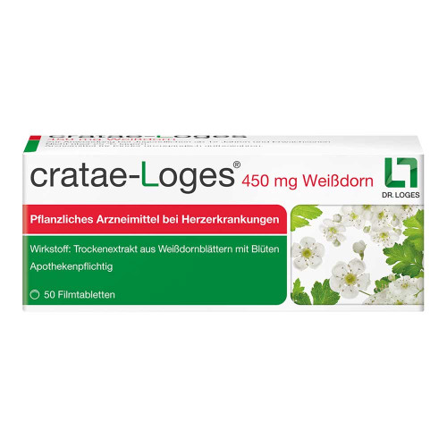 CRATAE-LOGES 450 mg Wei&szlig;dorn Filmtabletten
