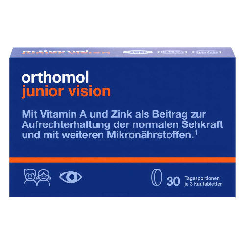 ORTHOMOL Junior vision Kautabletten