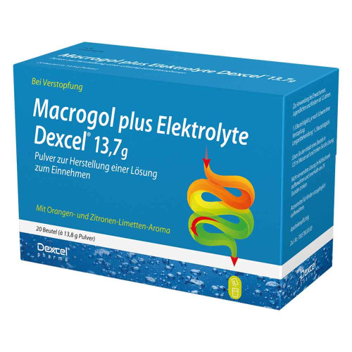MACROGOL plus Elektrolyte Dexcel 13,7 g PLE