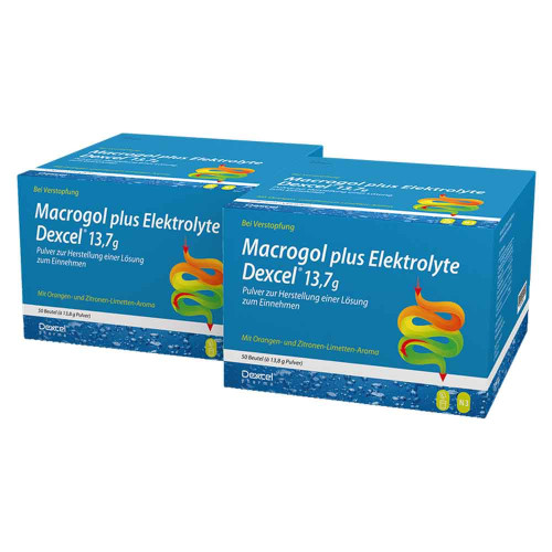 MACROGOL plus Elektrolyte Dexcel 13,7 g PLE