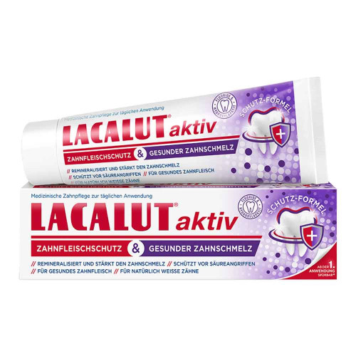 LACALUT aktiv Zahnfleischschutz & ges.Zahnschmelz