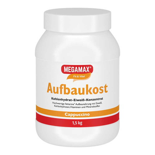 MEGAMAX Aufbaukost Cappuccino Pulver