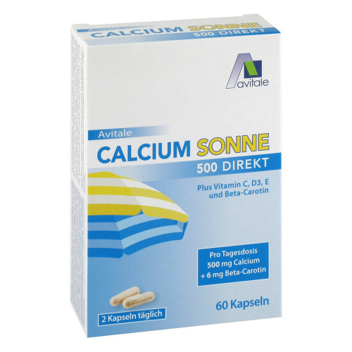 CALCIUM SONNE 500 Kapseln