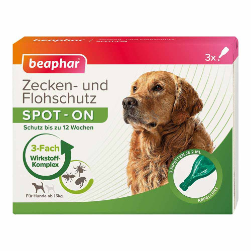 ZECKEN-UND Flohschutz Spot-on f.gro&szlig;e Hunde