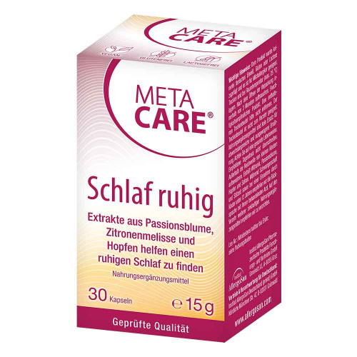 META-CARE Schlaf ruhig Kapseln
