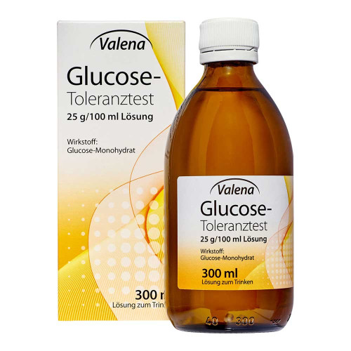 GLUCOSE-TOLERANZTEST 25 g/100 ml L&ouml;sung