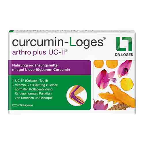 CURCUMIN-LOGES arthro plus UC-II Kapseln