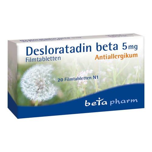 DESLORATADIN beta 5 mg Filmtabletten