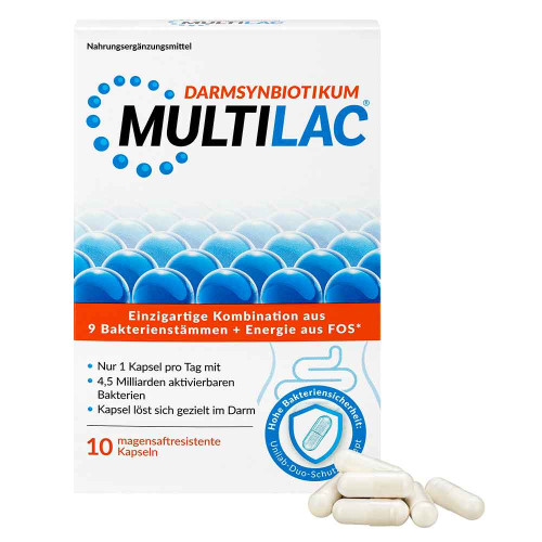 MULTILAC Darmsynbiotikum magensaftres.Kapseln