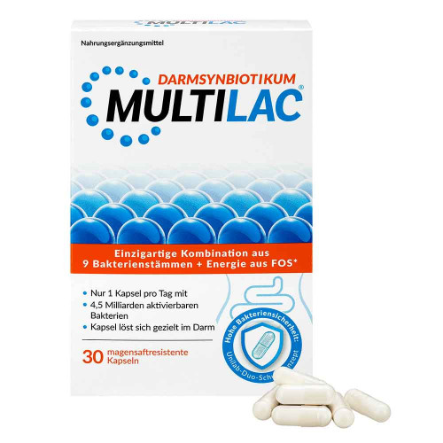 MULTILAC Darmsynbiotikum magensaftres.Kapseln
