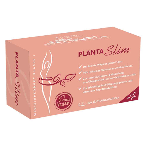 PLANTA SLIM 99% ind.Flohsamenschalenplv.Kaps.vegan