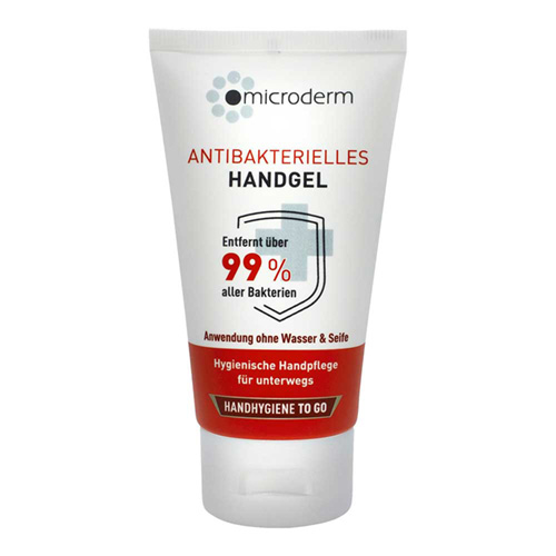 ANTIBAKTERIELLES Hautgel 99% microderm