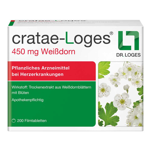 CRATAE-LOGES 450 mg Wei&szlig;dorn Filmtabletten