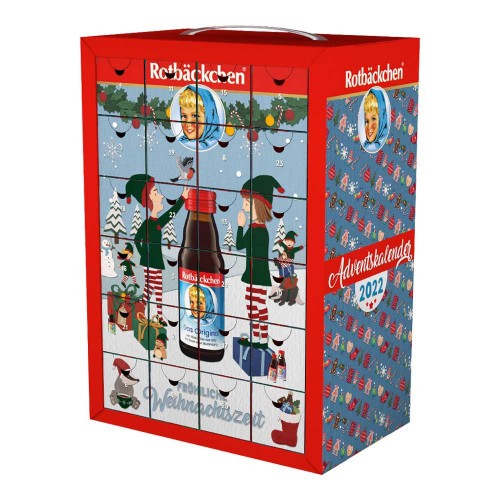 RABENHORST Rotb&auml;ckchen Adventskalender 24 minis