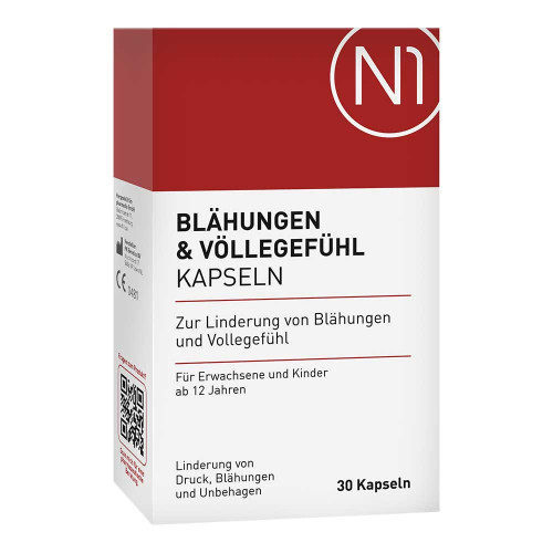 N1 Bl&auml;hungen & V&ouml;llegef&uuml;hl Kapseln