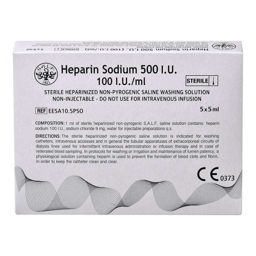 HEPARIN-NATRIUM 500 U.I. 100 U.I./ml Sp&uuml;llsg.