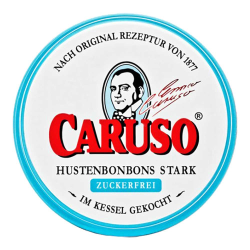 CARUSO Hustenbonbons stark zuckerfrei