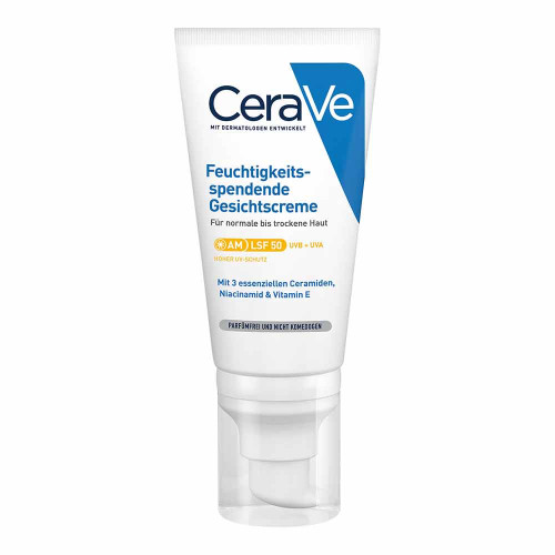 CERAVE feuchtigkeitsspendende Gesichtscreme SPF 50