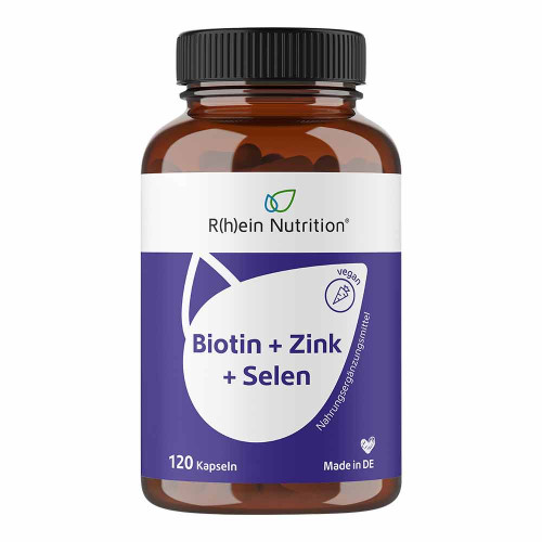 BIOTIN+ZINK+Selen f.Haut Haare & N&auml;gel Kapseln