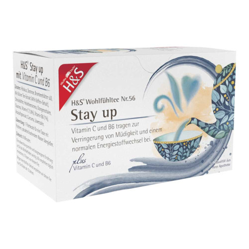 H&S Stay up mit Vitamin C und B6 Filterbeutel