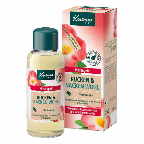 KNEIPP Massage&ouml;l R&uuml;cken & Nacken Wohl