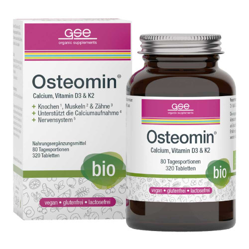 GSE Osteomin Bio Calcium Vitamin D3+K2 Tabletten