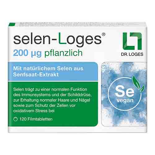SELEN-LOGES 200 &mu;g pflanzlich Filmtabletten