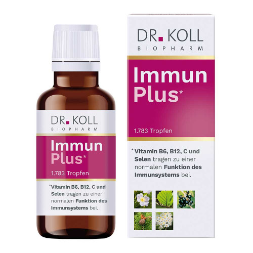 IMMUN PLUS Dr.Koll Gemmo Kompl.Vit.B6 B12 Selen Tr