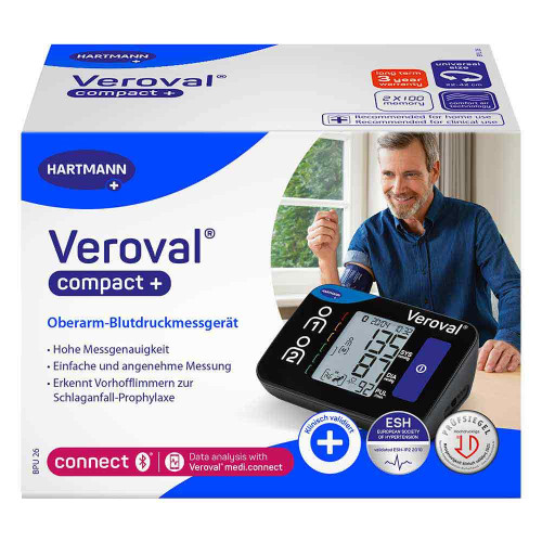 VEROVAL compact plus Oberarm-Blutdruckmessger&auml;t