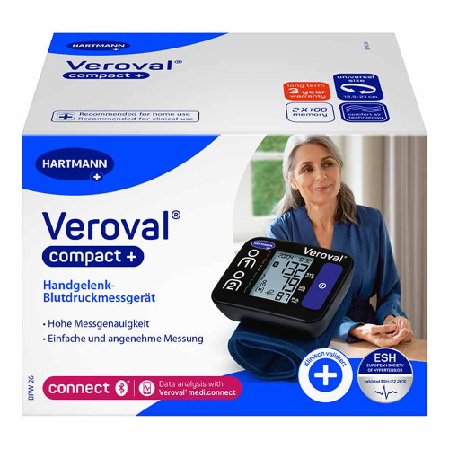 VEROVAL compact plus Handgelenk-Blutdruckmessger&auml;t