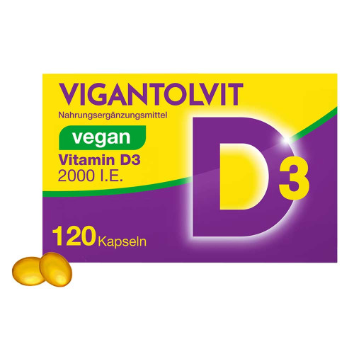 VIGANTOLVIT 2000 I.E. Vitamin D3 vegan Weichkaps.