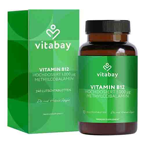 METHYLCOBALAMIN Vit.B12 Depot 1000 &mu;g vegan Lut.