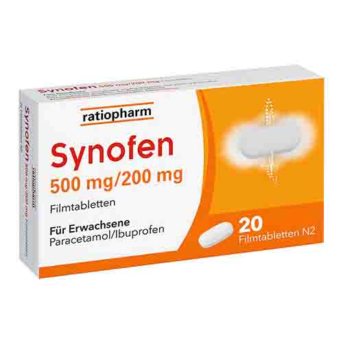 Synofen - mit Ibuprofen und Paracetamol