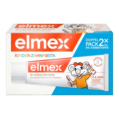 ELMEX Kinderzahnpasta 2-6 Jahre Duo Pack