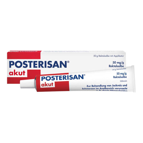 POSTERISAN akut 50 mg/g Rektalsalbe