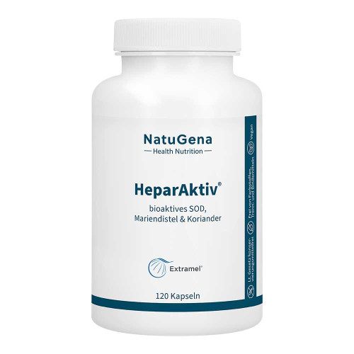 HEPARAKTIV SOD+Bio-Mariendistel+Bio-Koriander Kps.