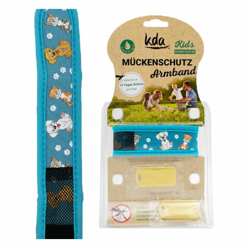 M&Uuml;CKENSCHUTZ Armband Kinder Hund/Katze KDA