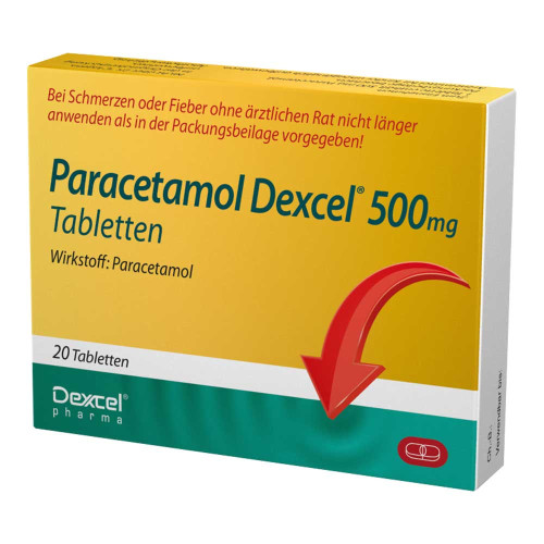 PARACETAMOL Dexcel 500 mg Tabletten