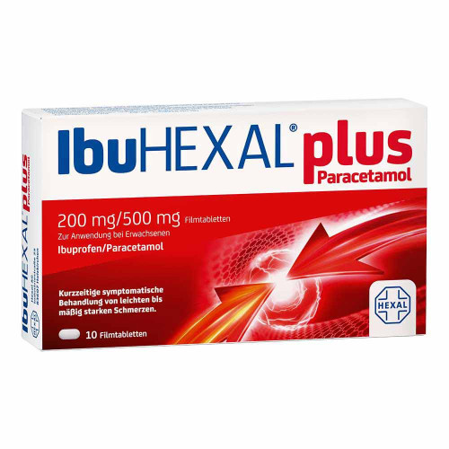 IBUHEXAL plus Paracetamol 200 mg/500 mg Filmtabl.