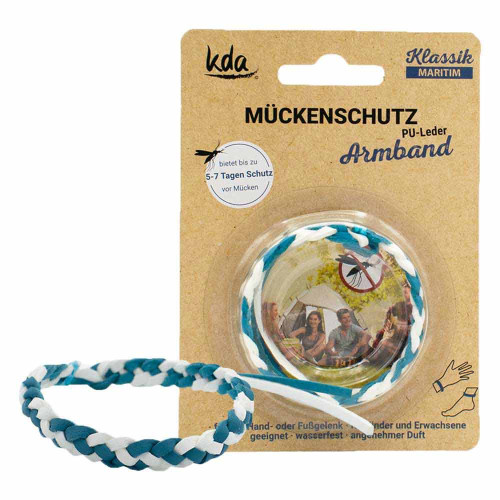 M&Uuml;CKENSCHUTZ Armband PU-Leder maritim KDA