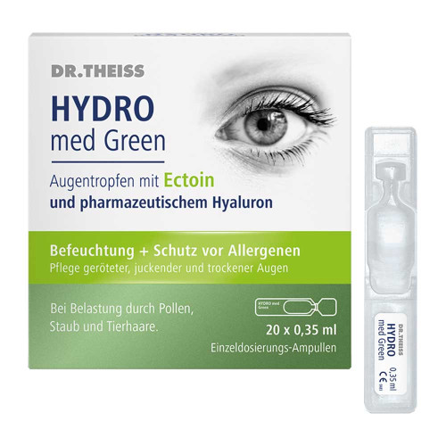 DR.THEISS Hydro med Green Augentro.Einzeldos.Amp.