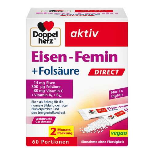 DOPPELHERZ Eisen-Femin DIRECT Pellets