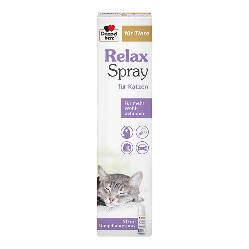 DOPPELHERZ f&uuml;r Tiere Relaxspray f&uuml;r Katzen