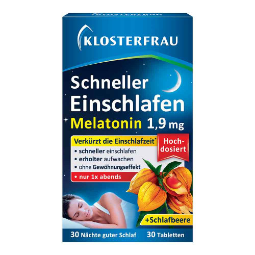 KLOSTERFRAU Schneller Einschlafen Melatonin 1,9 mg