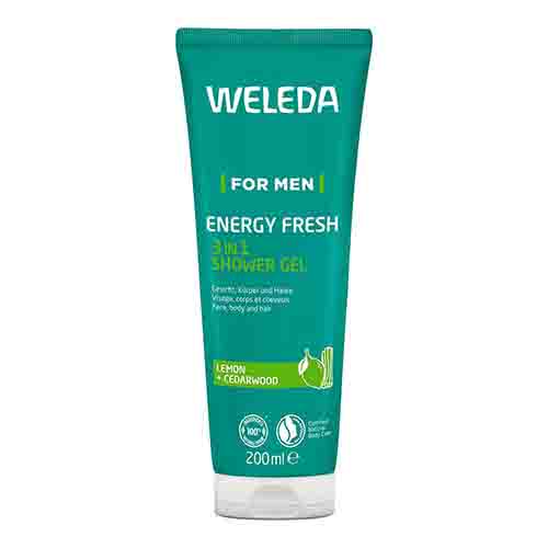 WELEDA for Men Energy Fresh 3in1 Shower Gel