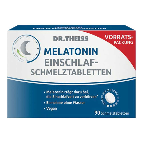 DR.THEISS Melatonin Einschlaf-Schmelztabletten