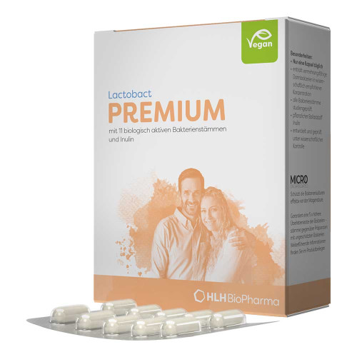 LACTOBACT PREMIUM magensaftresistente Kapseln